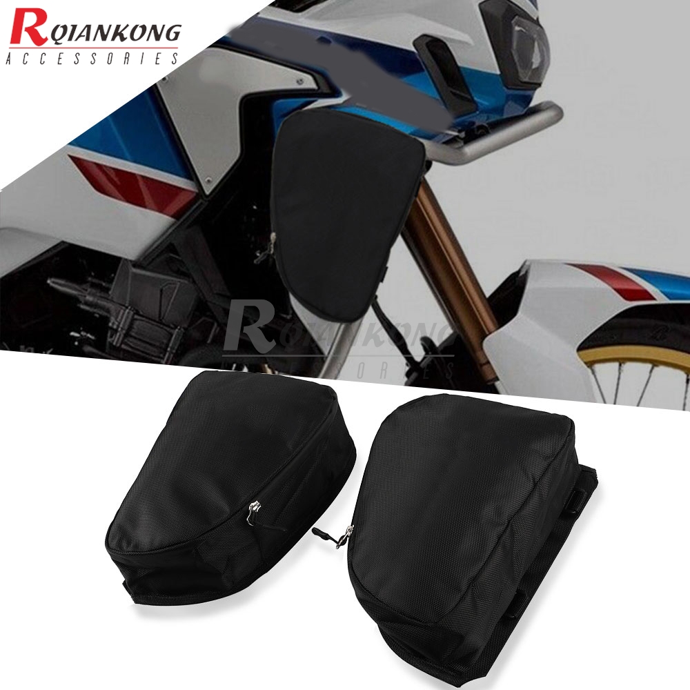 オートバイフレームクラッシュバーバッグ防水修理ツールバッグホンダ CRF1100L アフリカツイン CRF 1100 L アドベンチャー 2017-2024 2023