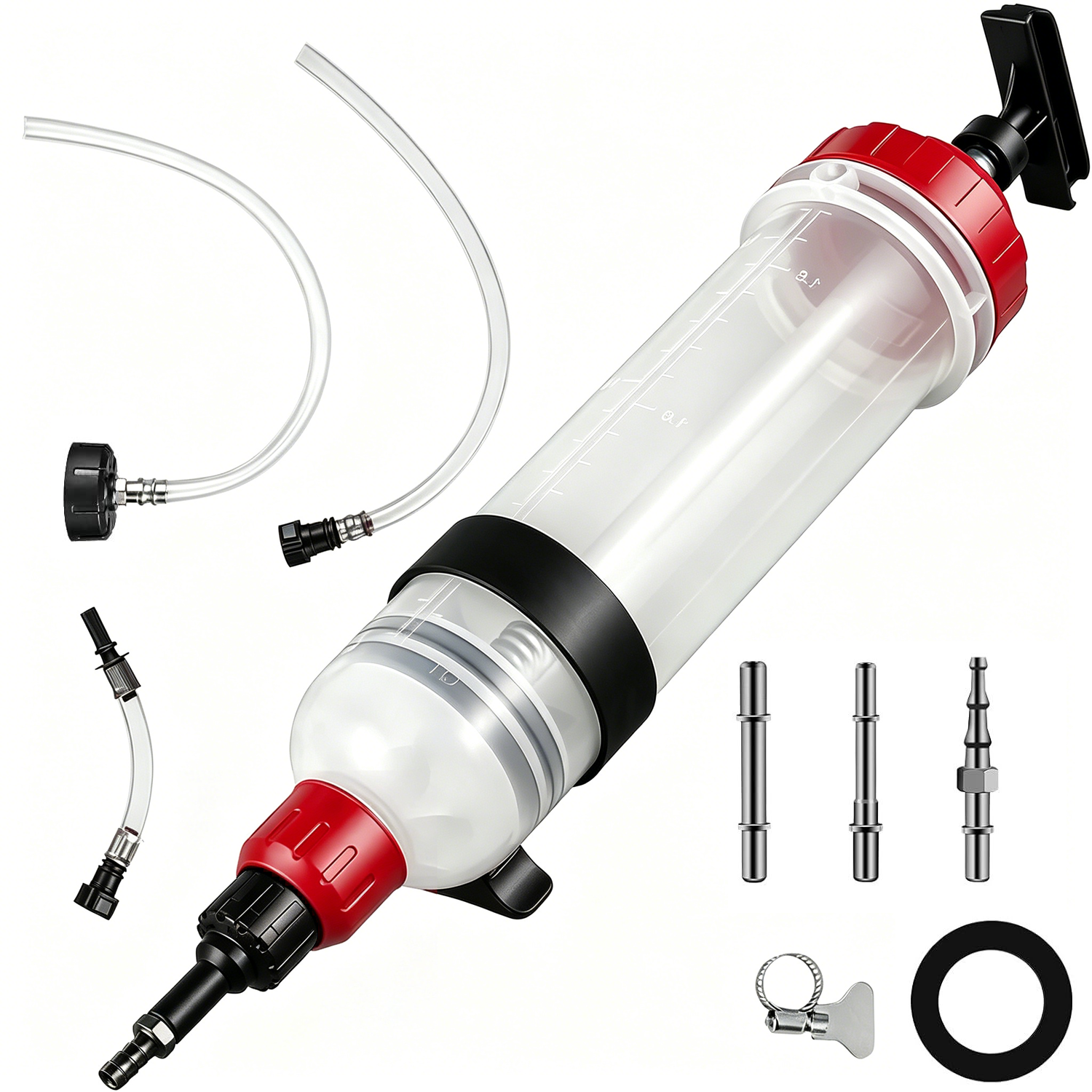 1500cc マニュアル車のオイル流体抽出器燃料移送充填シリンジ注入ポンプ吸引真空ブレーキ液体手動抽出器