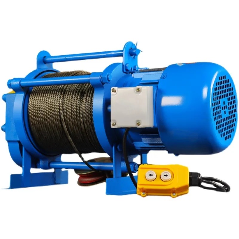 多機能ホイスト 220v 家庭用ウインチ 1 トン 2T 電気ホイスト 380v 建設装飾小型クレーン