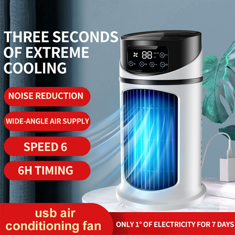3 で 1 ポータブルエアコン USB ファンミニ加湿器水冷ファンサイレントデスクトップ空調空気クーラー家庭用