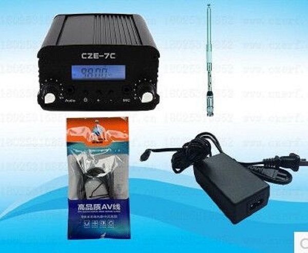 大プロモーション!!  CZE-7C 1W/7ワット FMトランスミッター TR509