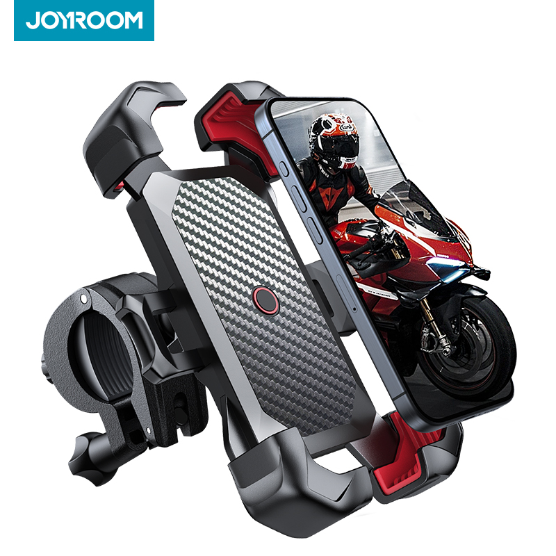 Joyroom 自転車電話ホルダー 360° ビュー ユニバーサル自転車電話ホルダー 4.7-7 インチ携帯電話スタンド耐衝撃ブラケット GPS クリップ用