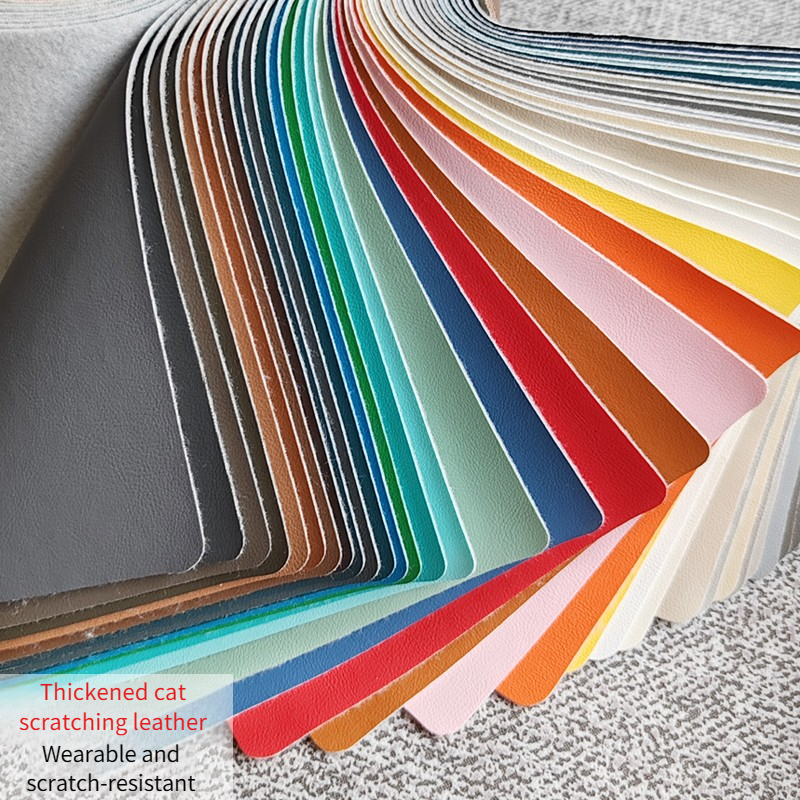 Synthetic Leather Fabric Cat Scratch Proof By The Meter for Upholstery Chair Sofa Cushion Sewing Cloth Wearable Waterproof Soft