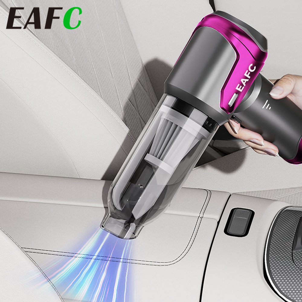 EAFC ワイヤレス車掃除機ダスターオールインワン充電式ポータブルハンドヘルド強力な送風機大吸引掃除機