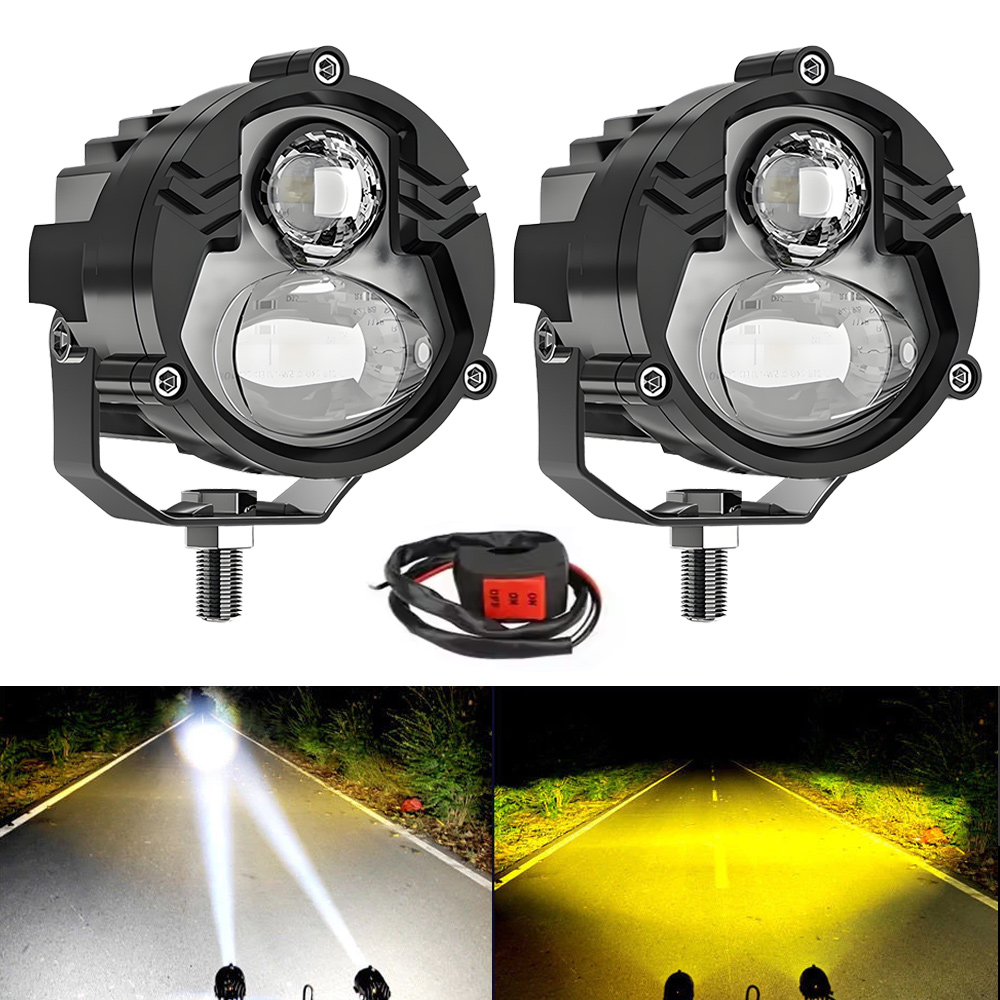 2 個 300 ワット LED ポッドライトバーレーザーオートバイ作業フォグランプ超高輝度フロントランプ運転オフロード 4X4 ボート SUV ATV トラック用