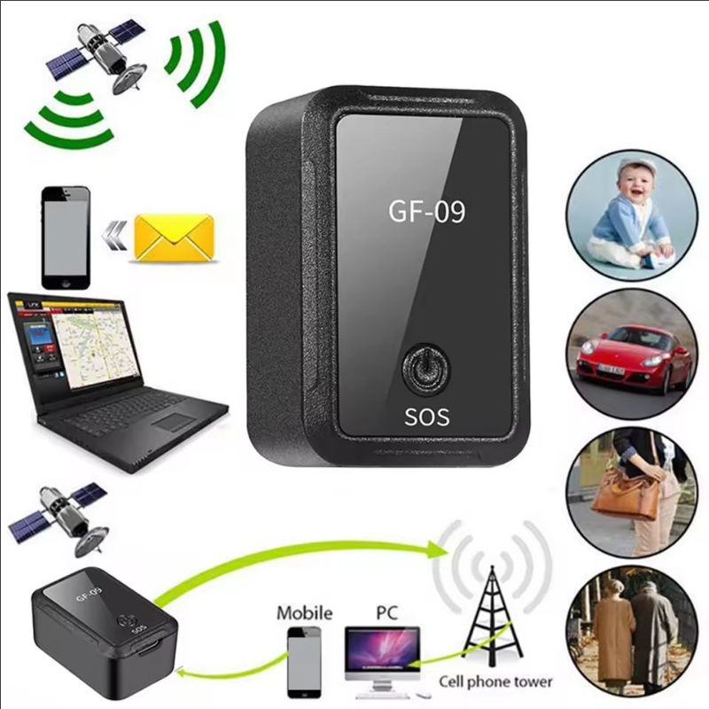 GF09 磁気ミニ GPS トラッカー位置アプリ盗難防止デバイス WIFI LBS GSM GPS 追跡デバイス子供用ペットバッグ財布の場所