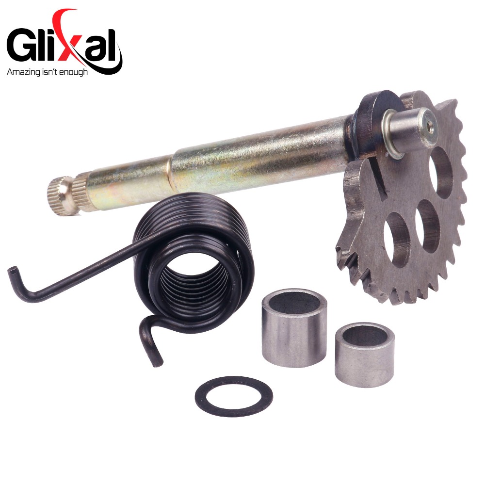 Glixal GY6 125cc 150cc キックスタートシャフトスピンドルスプリング付き 152QMI 157QMJ 原付スクーター ATV ゴーカートエンジン用