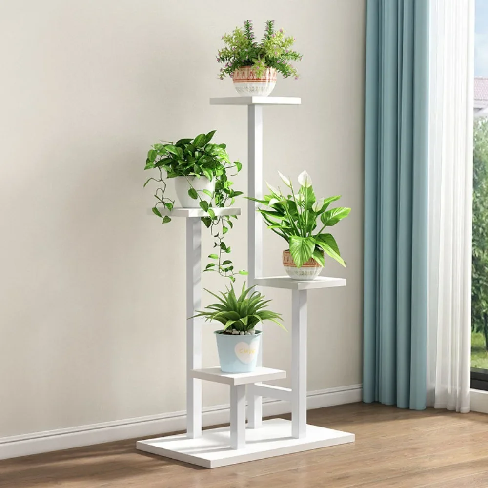 #For Flower Rack Living Room Floor Standing Indoor Home Balcony Multi-layer Iron Art Indoor And Outdoor Flower Pot Display Rack&