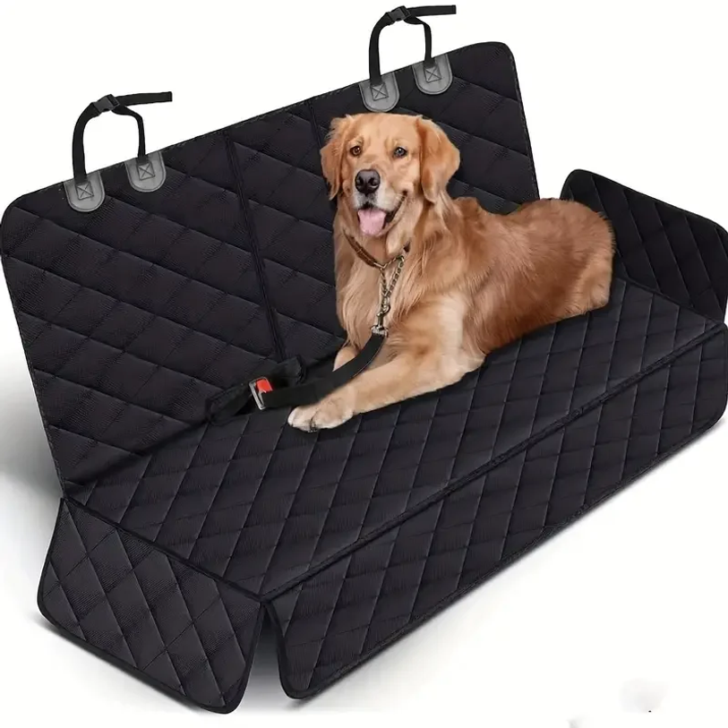 犬用カーシートカバー、犬用後部座席カバー、ペット用カーシートプロテクター、防水ベンチカーシートカバー、滑り止めリアトシートカバー