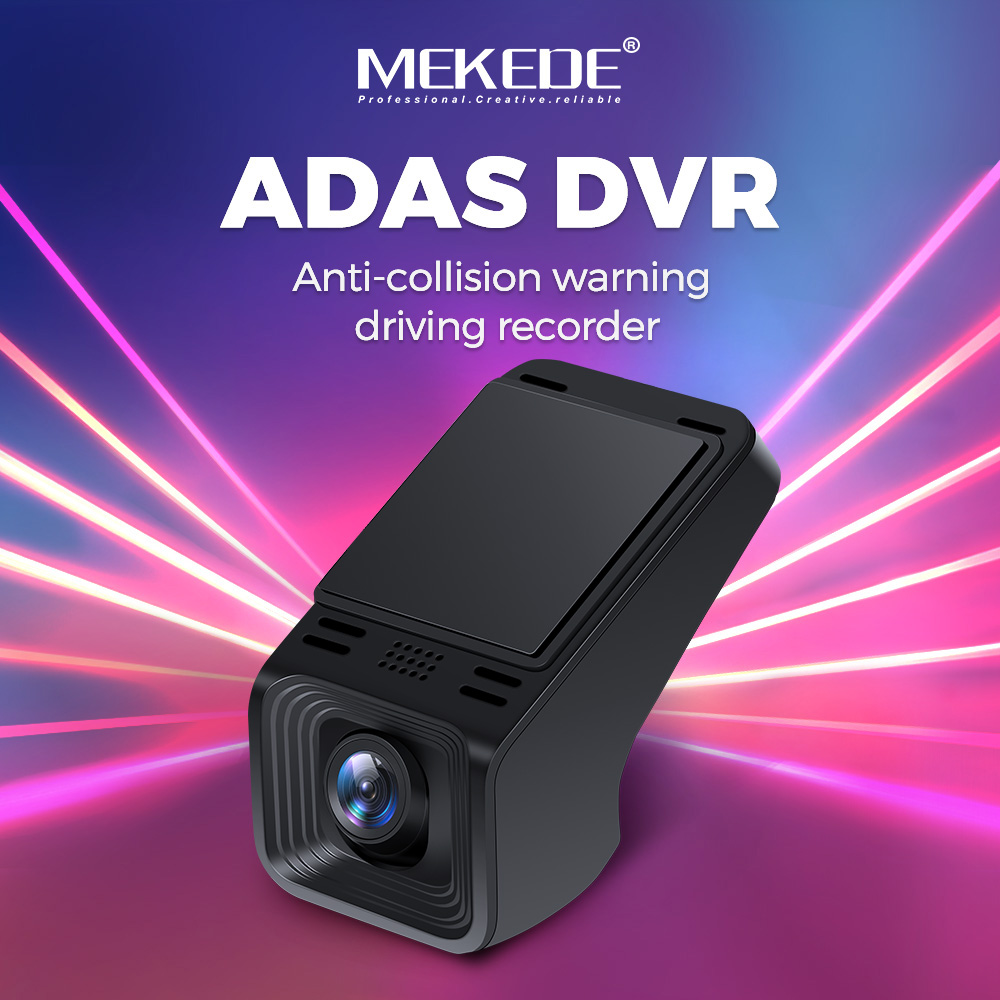 MEKEDE 車 DVR カメラフル HD 1080 ADAS LDWS 衝突防止ナイトビジョンカーレコーダーナビゲーター Android DVD プレーヤー TF カードスロット