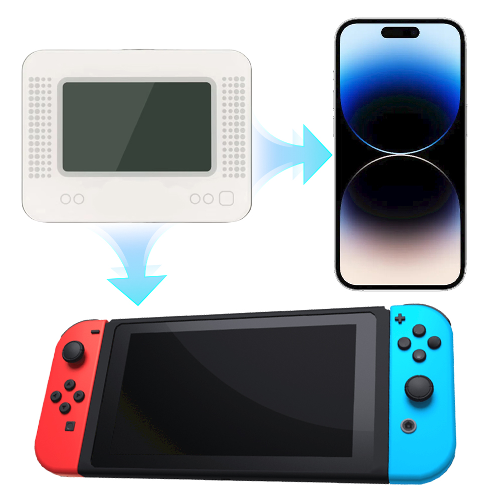 スマート シミュレータ アクリル NFC エミュレータ スイッチ ゲーム アクセサリ用充電式インテリジェント シミュレータ