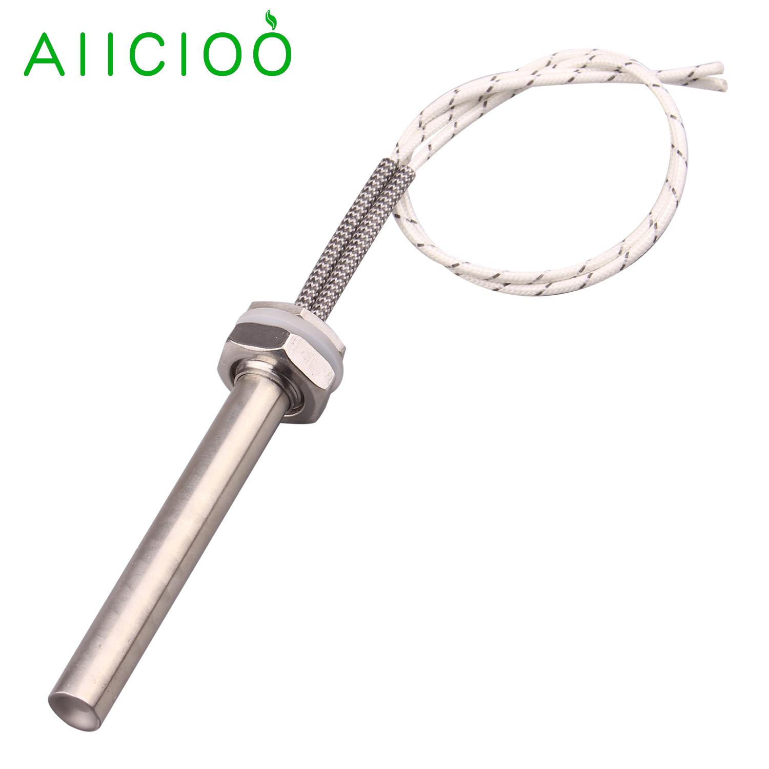 AIICIOO DC 給湯器 12V/24V/36V/48V カートリッジ発熱体 M16 管状電気ヒーター 100 ワット 150 ワット 200 ワット 300 ワット SUS304