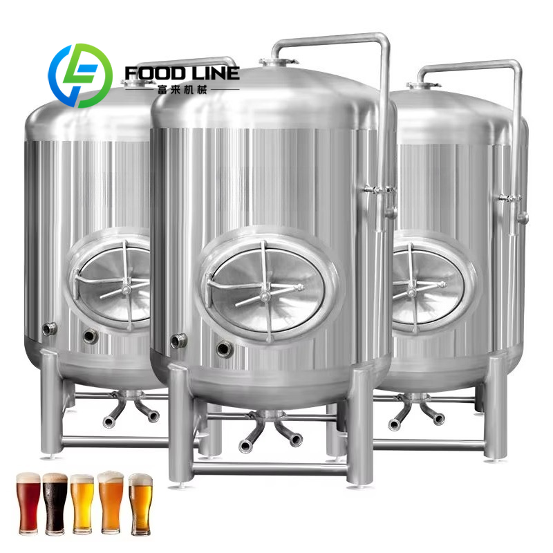 高性能ビール醸造および作るための全自動 1000L 2000L ビール生産ラインインテリジェント制御システム