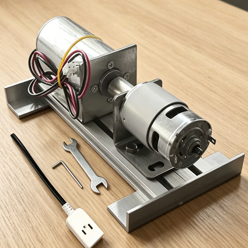 永久磁石ブラシレス発電機 220V ダブルベアリングミュート DIY 高電圧発電機 DC 775 モーターミニチュア充電可能
