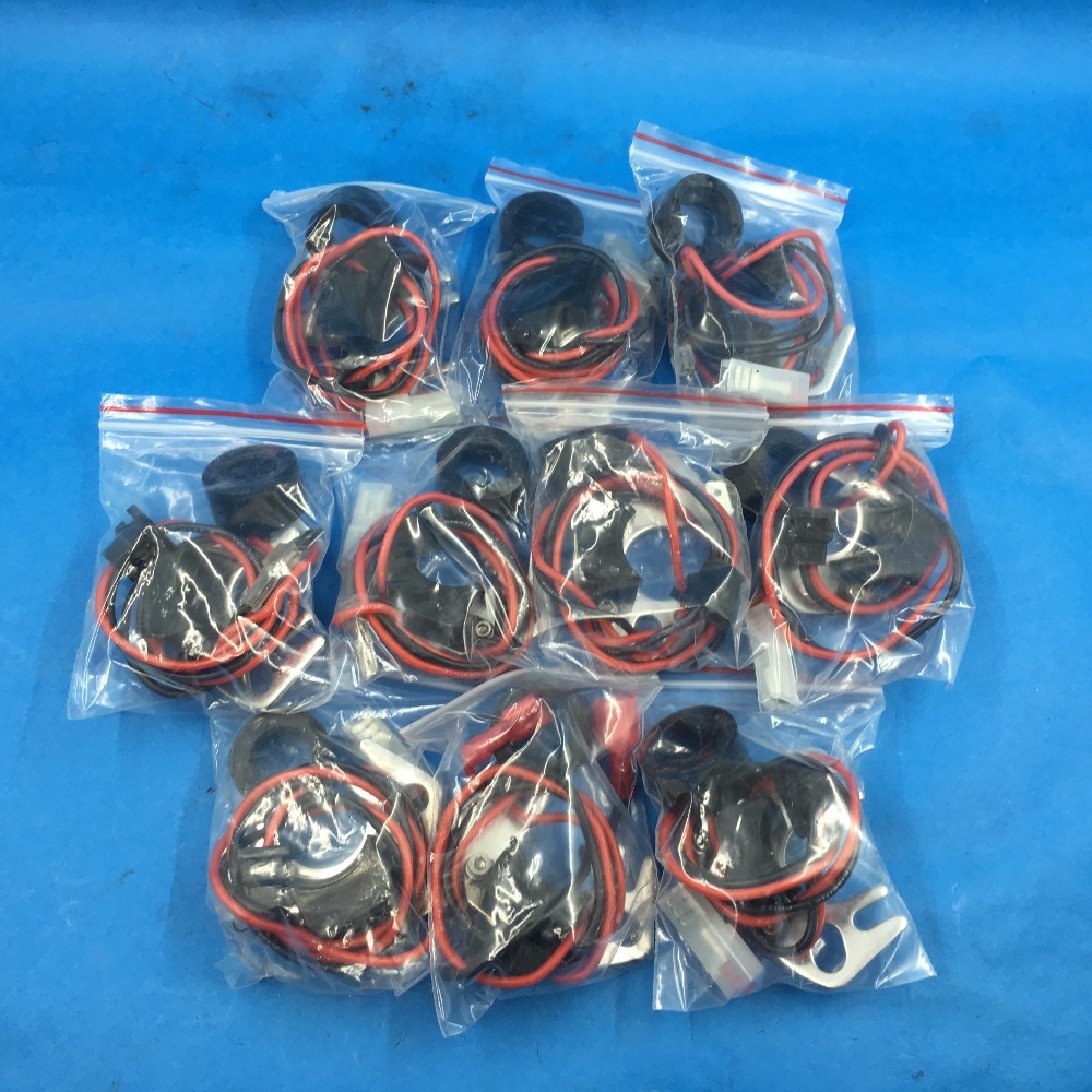 販売！ 10 個/ロット電子点火変換キットは 4 気筒日立ディストリビュータのポイントを置き換えます