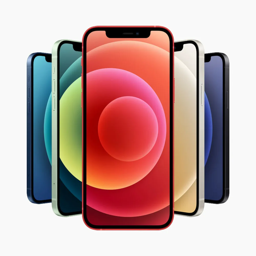 100% オリジナル Apple iPhone 12 ミニ 5.4 "携帯電話 64/128/256 ギガバイト ROM 4 ギガバイト RAM スーパー OLED A14 顔 ID 5G 電話ロック解除