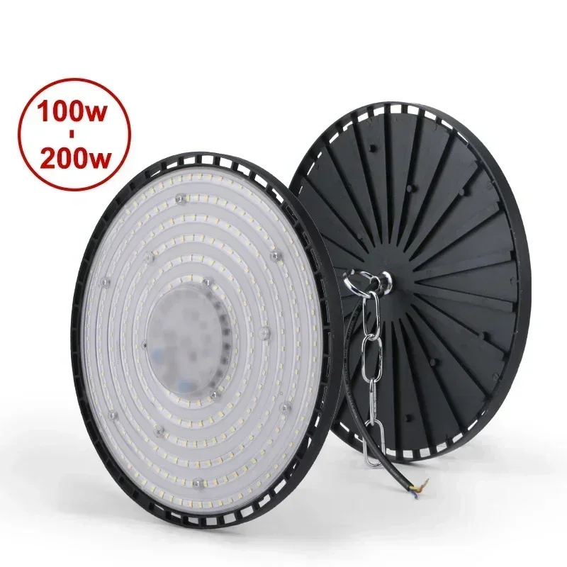 超高輝度 100/150/200 ワット UFO LED ハイベイライト防水商業産業市場倉庫ガレージワークショップガレージランプ