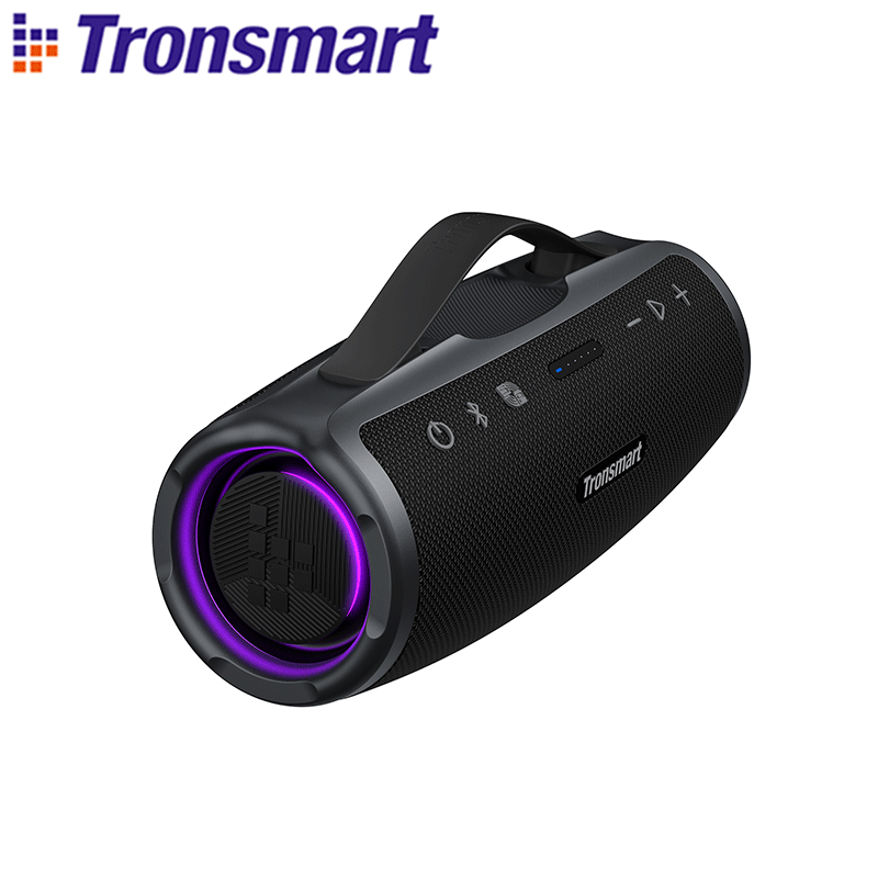 Tronsmart Mirtune S100 Bluetooth スピーカー 50W の強力なスピーカー、IPX7 防水、格納式ハンドル、内蔵パワーバンク