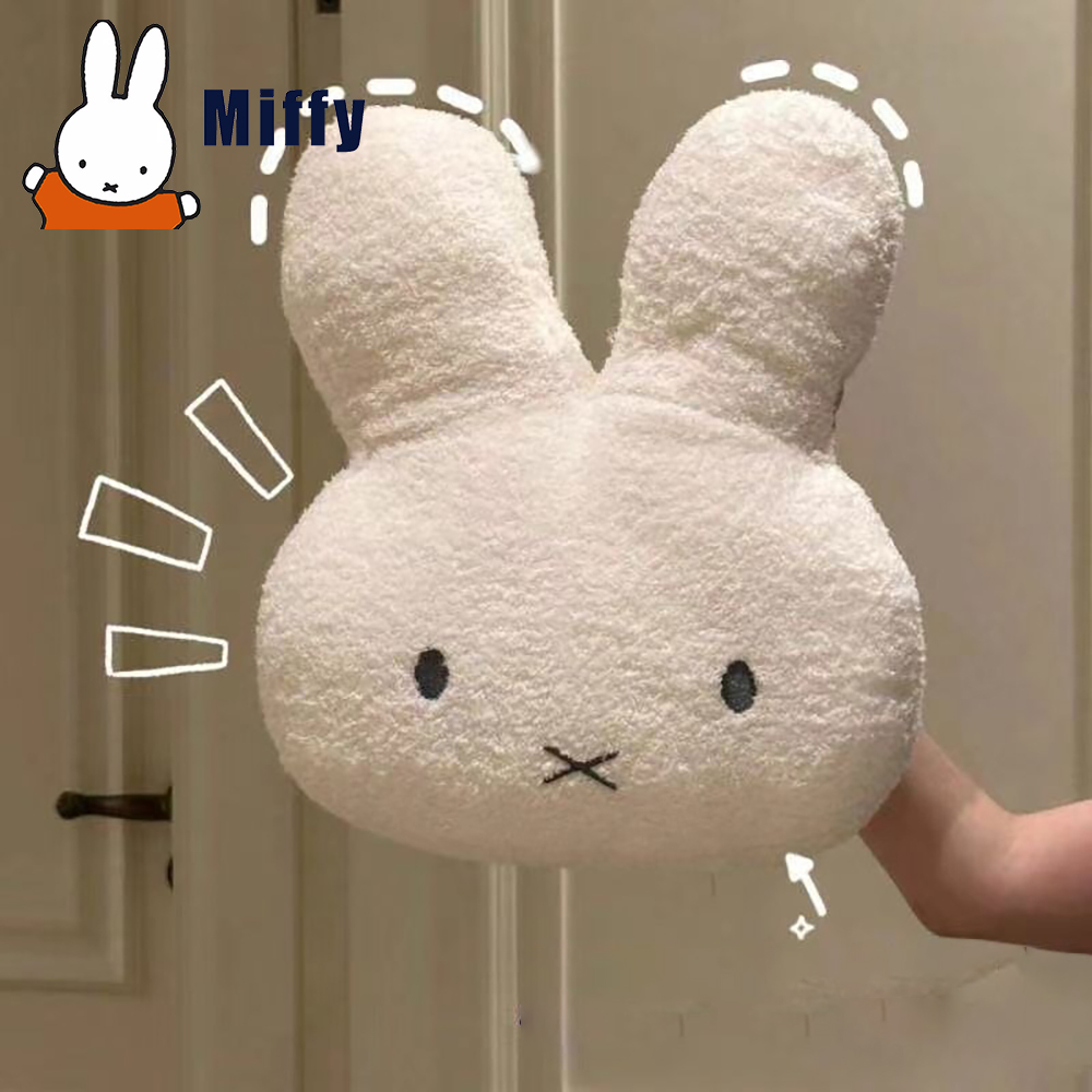 かわいいミッフィー 40 センチメートルぬいぐるみかわいいぬいぐるみ枕ルーム装飾快適なソフト漫画ウサギ抱き枕ガールギフト