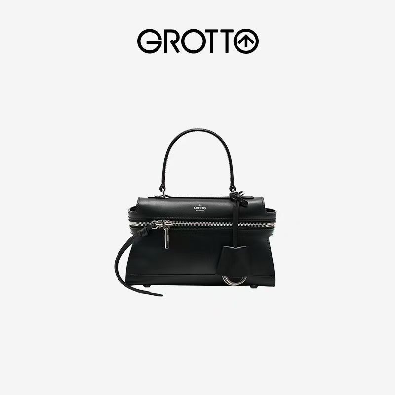 GROTTO 新 R66 シリーズ ミニサイズ ハンドバッグ、ショルダーバッグ、クロスボディバッグ、レディースバッグ、ビジネスディナーバッグ
