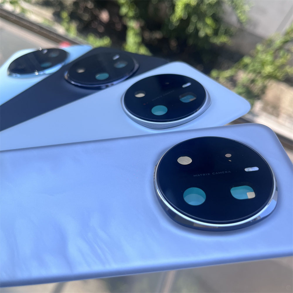 新しいバックガラス名誉マジック 7 プロ 7pro Magic7 プロ 5 グラムバッテリーカバーリアドアハウジングパネルとカメラガラスレンズフレームロゴ