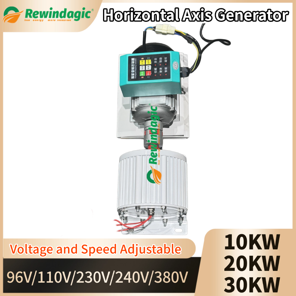 家庭用三相永久磁石発電機 110V 120V 220V 230V 380V オルタネータ 20KW 30KW 50KW 可変速度モーター付き