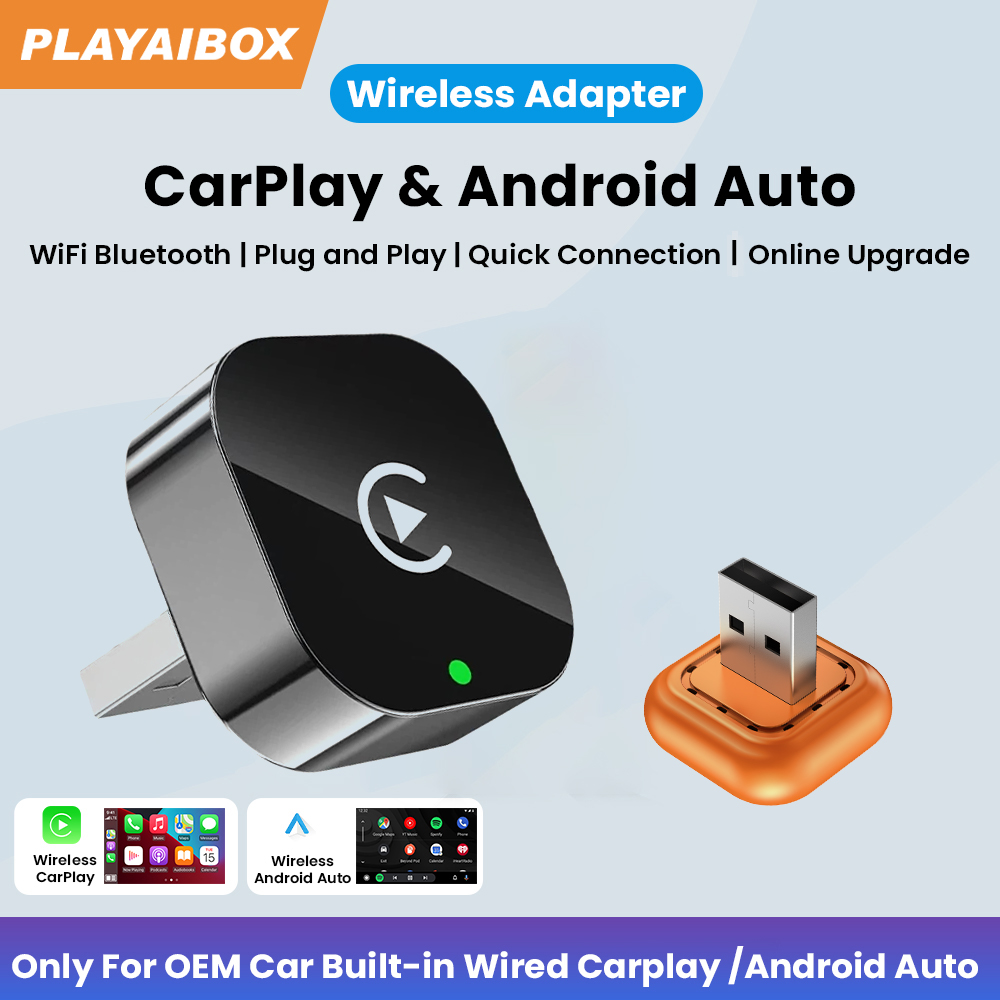 2026 2 in 1 ワイヤレス CarPlay ドングル