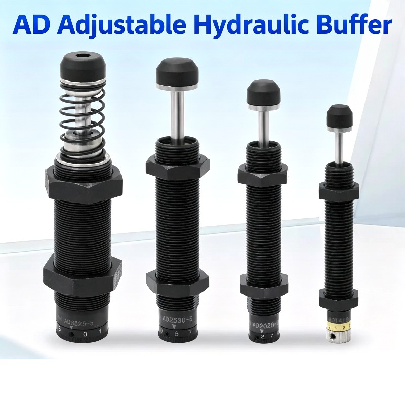空気圧調整可能な油圧オイルバッファダンパー AD1412/1416/1425/2025/2050-5