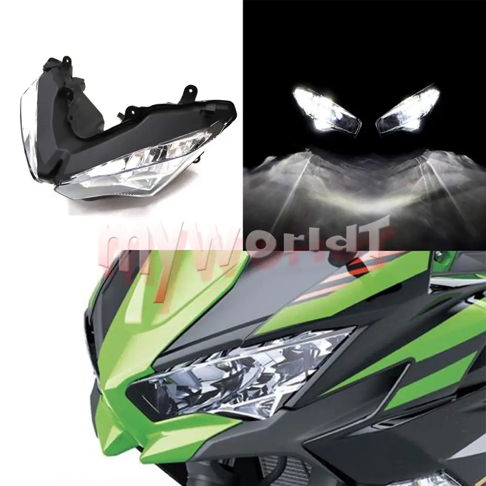 LED ヘッドライトアセンブリヘッドランプカワサキ Ninja650 2020 - 2025 EX650 Ninja 650 2021 2022 2023 2024 オートバイ