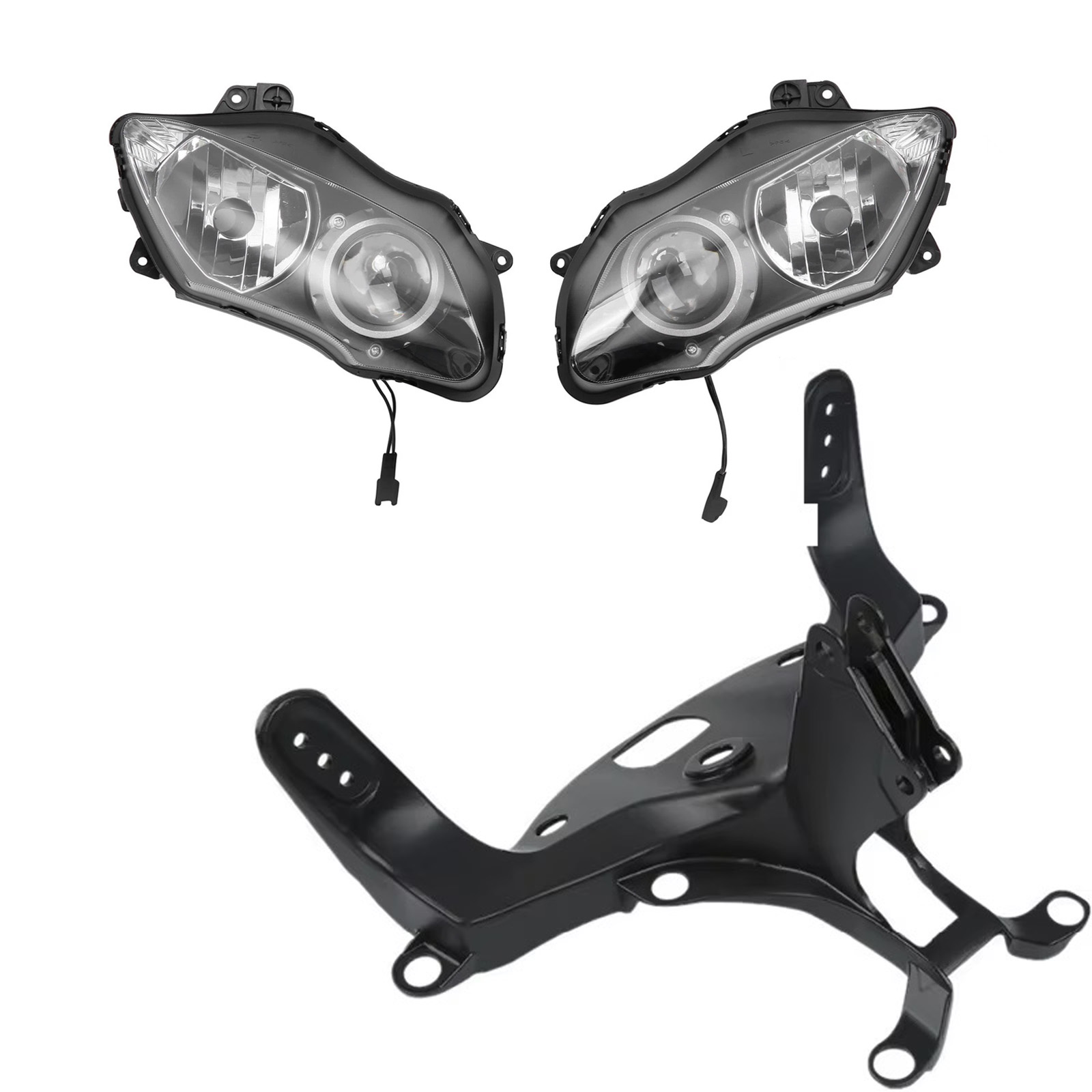 Motorcycle Front Headlight Lamp Upper Fairing Stay For Yamaha YZF R1 YZF-R1 2007 2008