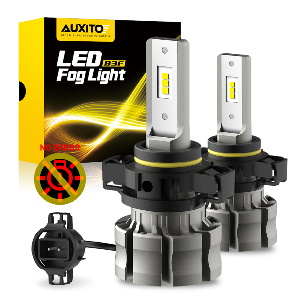 AUXITO 5202 H16 LED Canbus エラーなしフォグランプトヨタ Hialander フォルクスワーゲン シュコダ オクタヴィア 3 アウディ A3 8P H10 H8 880 LED フォグランプ
