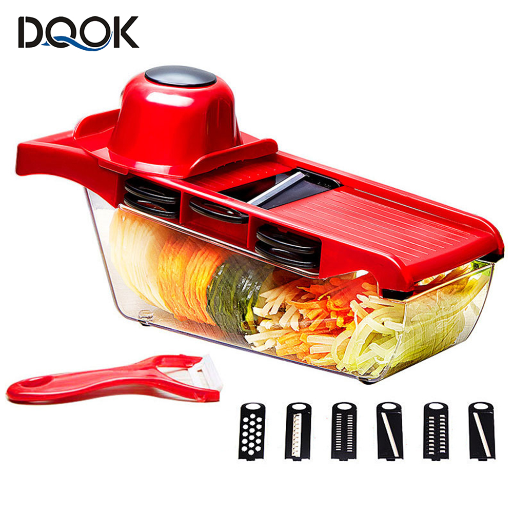 野菜カッター鋼刃スライサージャガイモの皮むき器ニンジンチーズおろし器野菜スライサーキッチンアクセサリー