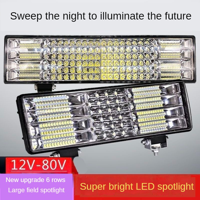 10 インチ LED ワークライト 12-80V 100/84/120LED 12/14 インチオプション超高輝度オフロードドライビングランプトラック ATV UTV