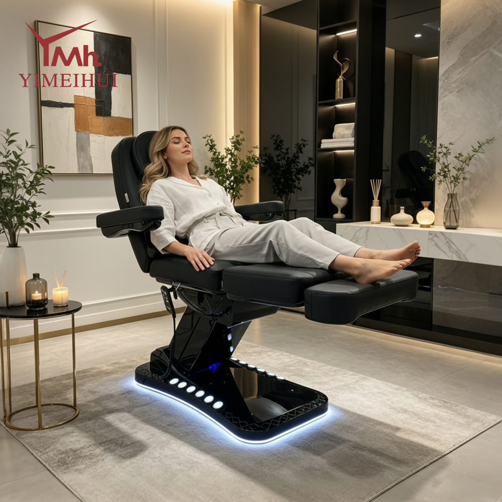 電動ビューティーベッド スパ フェイシャル セラピー サロン マカ エスティカ カミラス コスミアトリア マッサージ テーブル