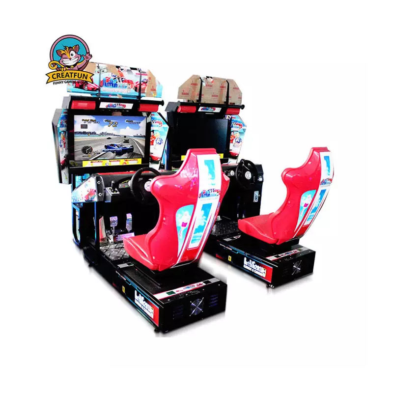 アウトランアーケードゲーム機器レーシングアーケードビデオゲームコンソールマシンシミュレータカーアーケードゲーム機子供用