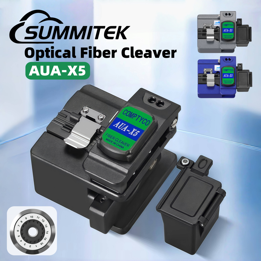 SUMMITEK 新 FTTH 高精度切断ツール AUA-X2/X5 光ファイバークリーバーケーブル切断ナイフファイバークリーバー