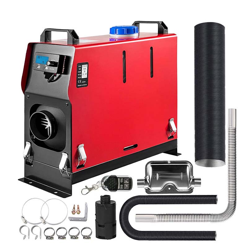 ディーゼルヒーター 12V/24V/220V 加熱エアパーキングヒーター 5KW オールインワン自律ディーゼルエアヒーター車のトラックアクセサリー