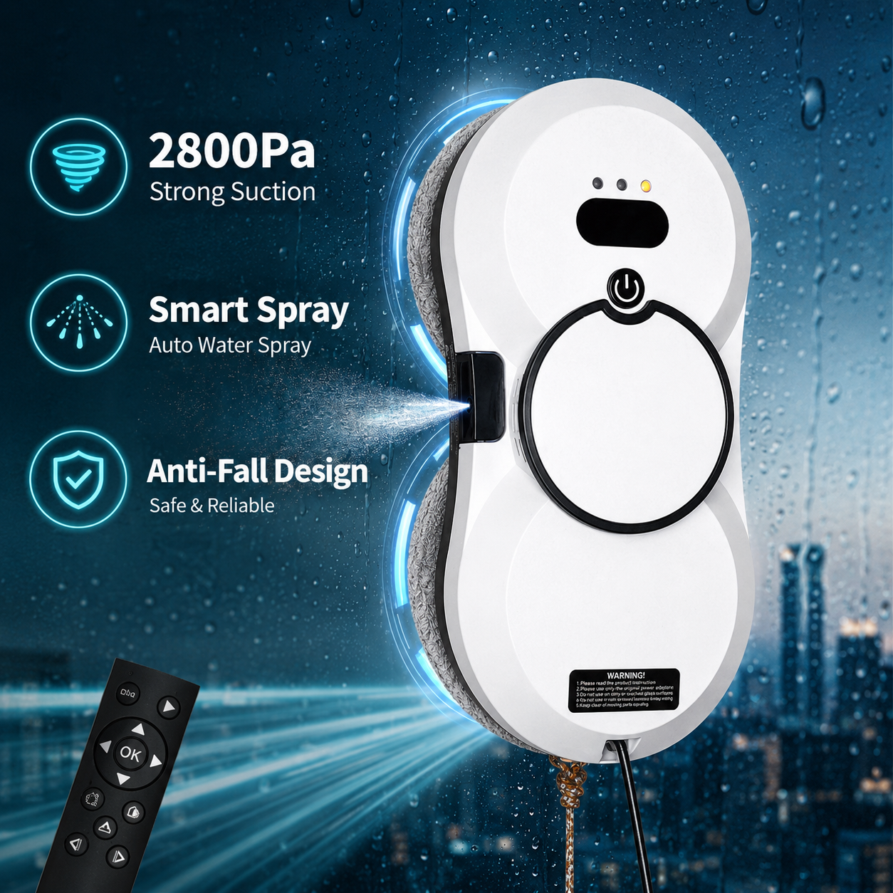 SIHAO UPS システムロボット窓クリーナー掃除機スマート家電自動洗浄ガラス窓ウォッシャー家庭用電気床モップ