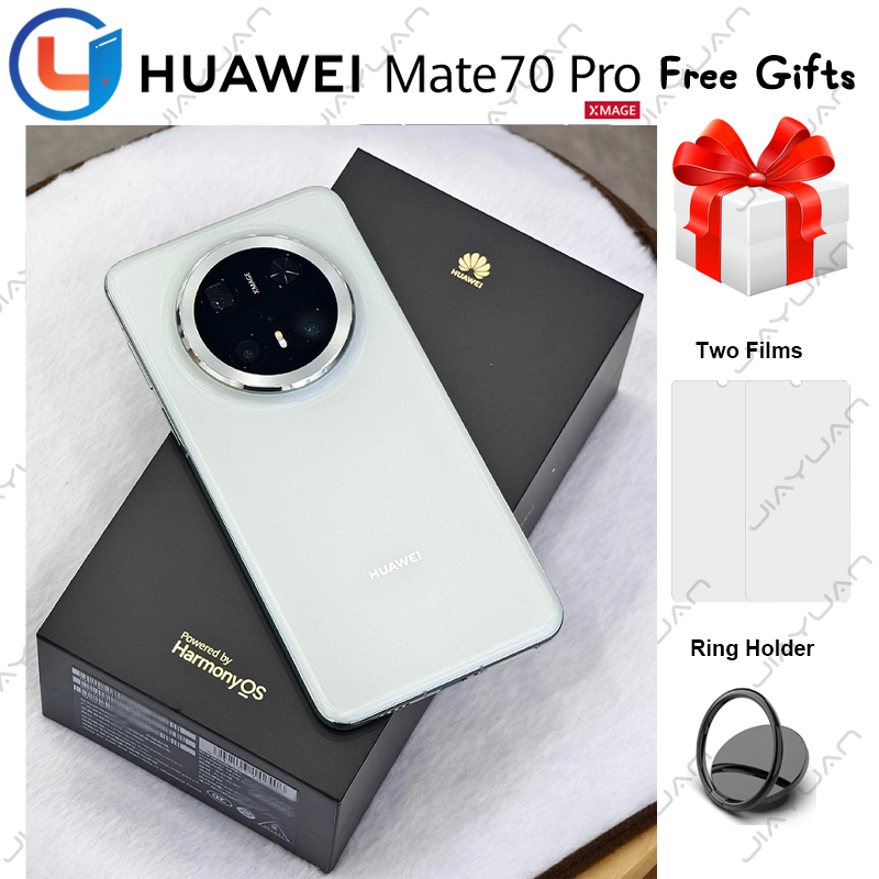 オリジナル Huawei 社メイト 70 プロ 5G 携帯電話 6.9 "崑崙ガラス 2 キリン 9020 HarmonyOS 4.3 5500mAh バッテリー AI カメラスマートフォン