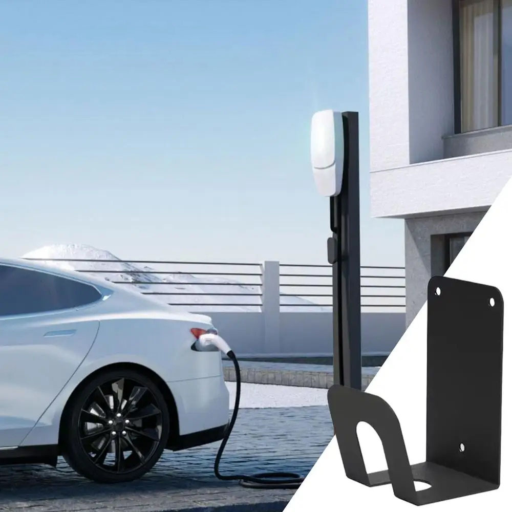 EV 充電器ケーブルホルダーガンフックブラケット EV 充電ステーションユニバーサルウォールマウント