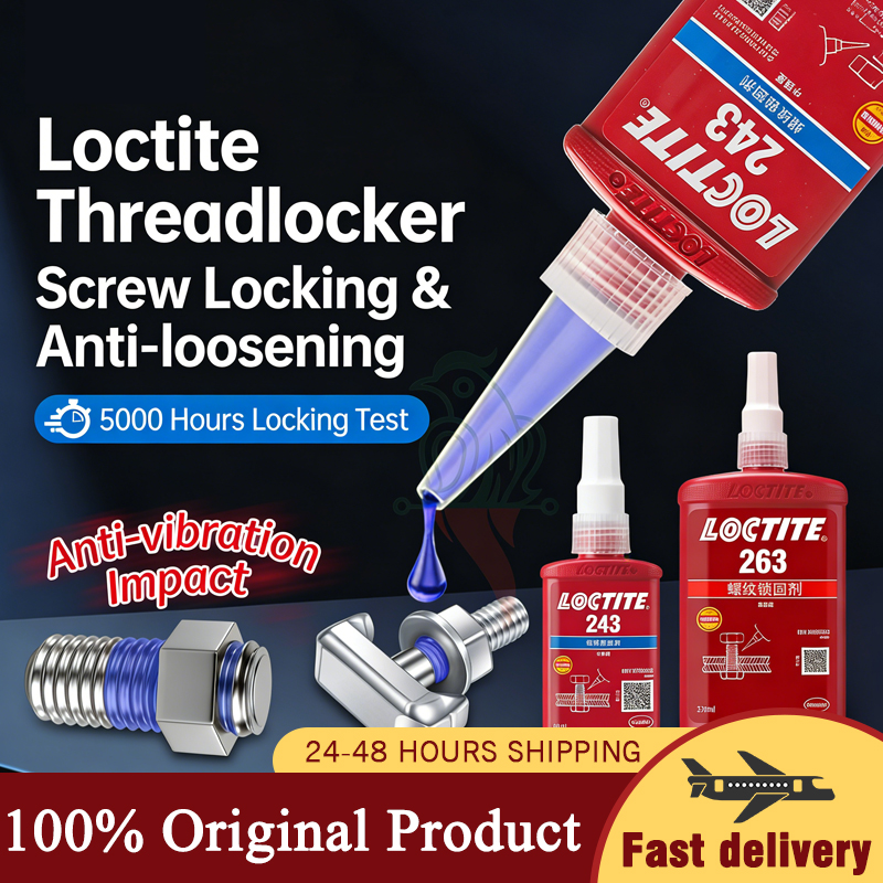 オリジナル Loctite 243 222 242 262 263 271 272 277 290 ネジロック剤嫌気性接着剤 50 ミリリットルネジ固定ネジ接着剤