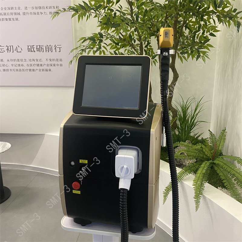 4000W Professional Hair Removal Machine Alexandrit Diode Triple Wave 808nm 755nm 1064nm White Ice Titanium  Epilator