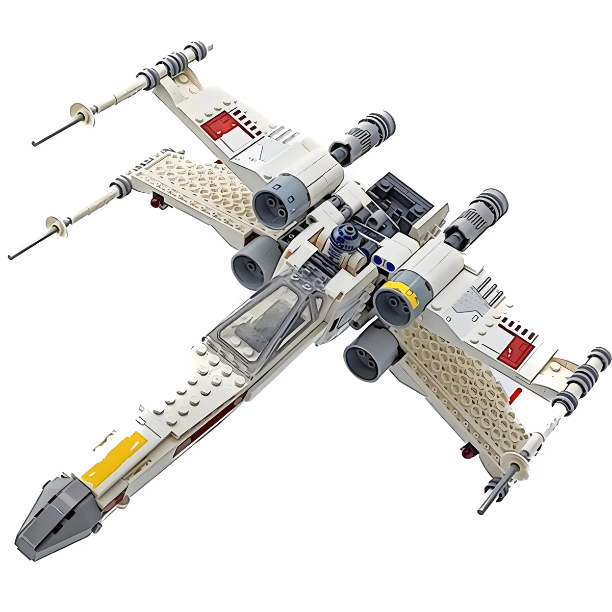 新入荷宇宙船 T-65 航空機戦闘機スペーススターファイタービルディングブロックのおもちゃギフト用
