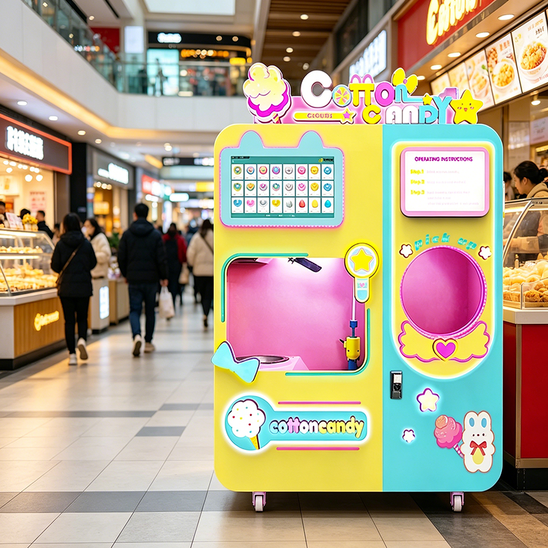 カスタマイズ可能な業務用綿菓子機 1000W 綿菓子メーカー ステンレス製ボウル付き 販売用 結婚式 イベント ビジネス向け