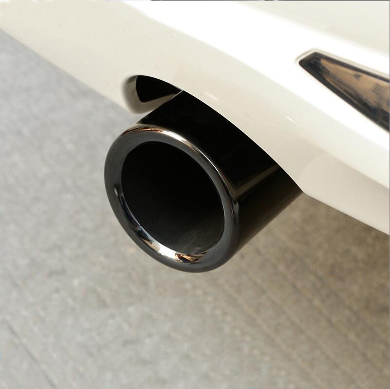 Bmw 1 2 3 4 5 シリーズ X1 3GT F20 F22 F30 F32 F34 F36 F10 F48 車のスタイリングステンレス鋼車の排気マフラーテールパイプカバー