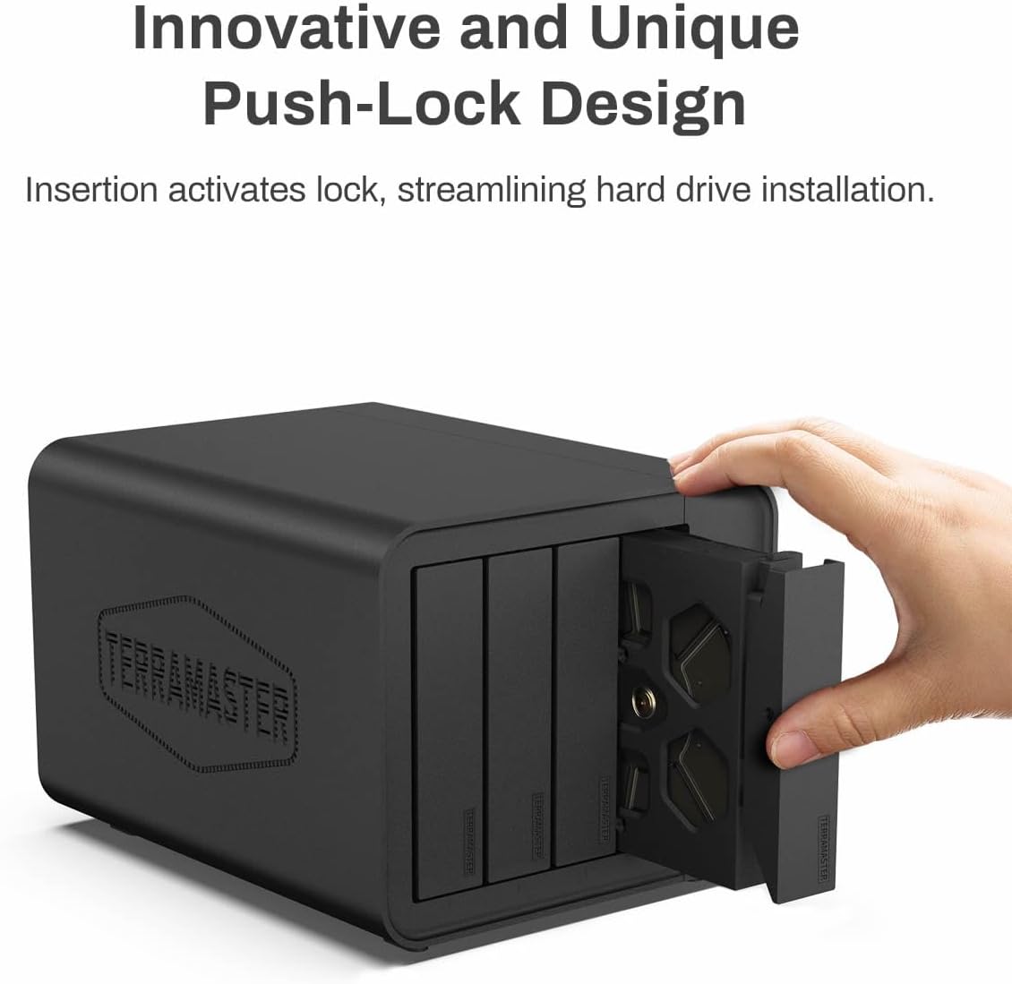 TERRAMASTER F4-424 Pro NAS ストレージ 4Bay Core i3-N305 8 コア 8 スレッド CPU 16GB RAM 2.5GbE ポート x 2 ネットワーク接続ストレージ