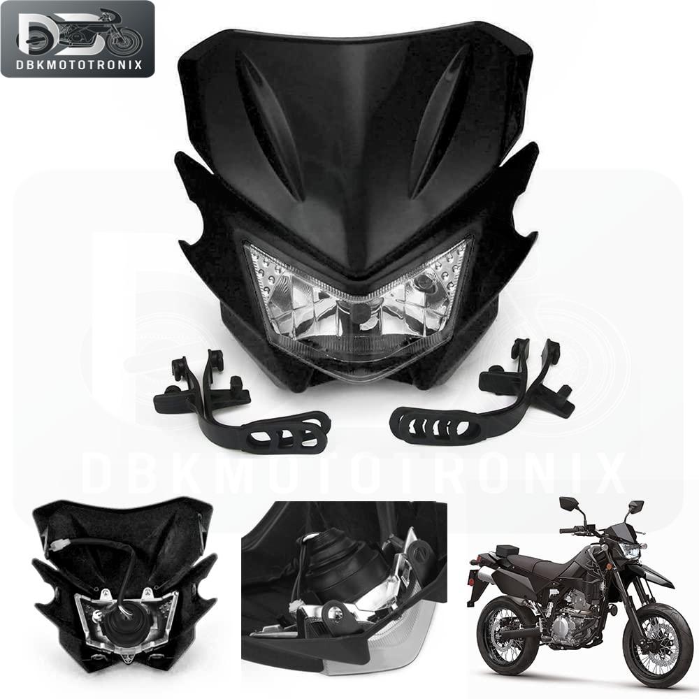 ユニバーサルオートバイヘッドライトカワサキ KLX10 KLX 110L KLX125 KLX125L KLX140 KLX140L KLX110 KLX250 KLX300 エンデューロヘッドランプ