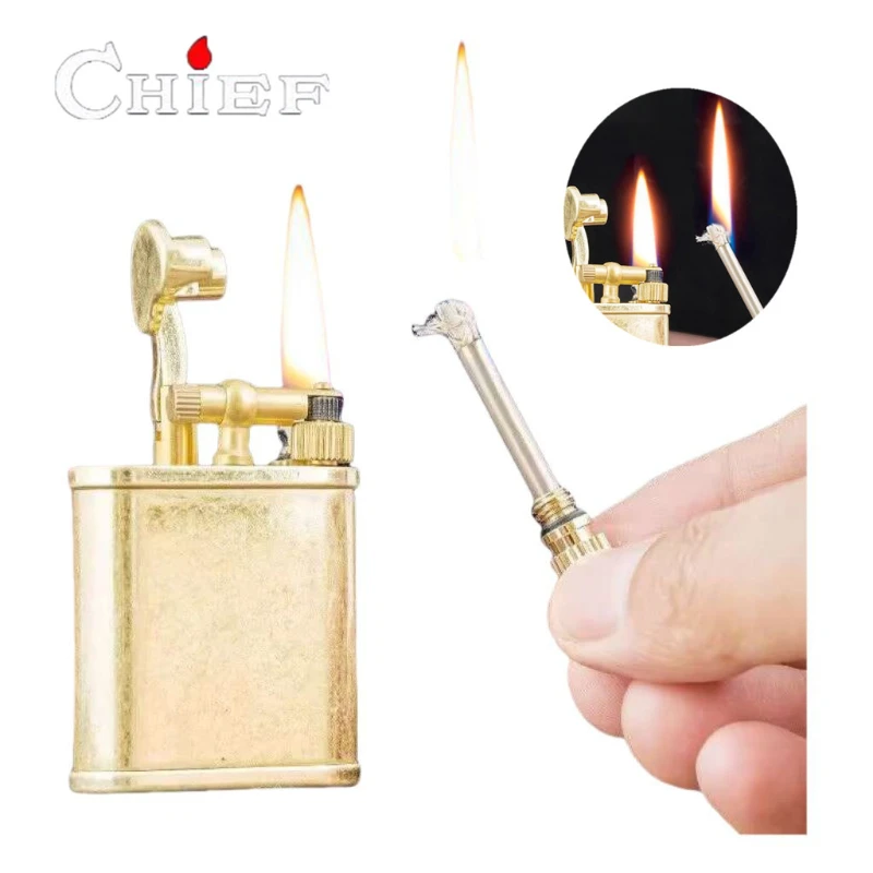 New Creative Leader Lighter Lift Arm Grinding Wheel Ignites Ten Thousand Matches Dual Use Machine Small Tool
