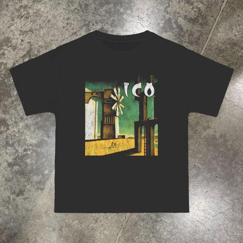 ICO EU COVER 2001 VINTAGE REPRINT Tシャツ