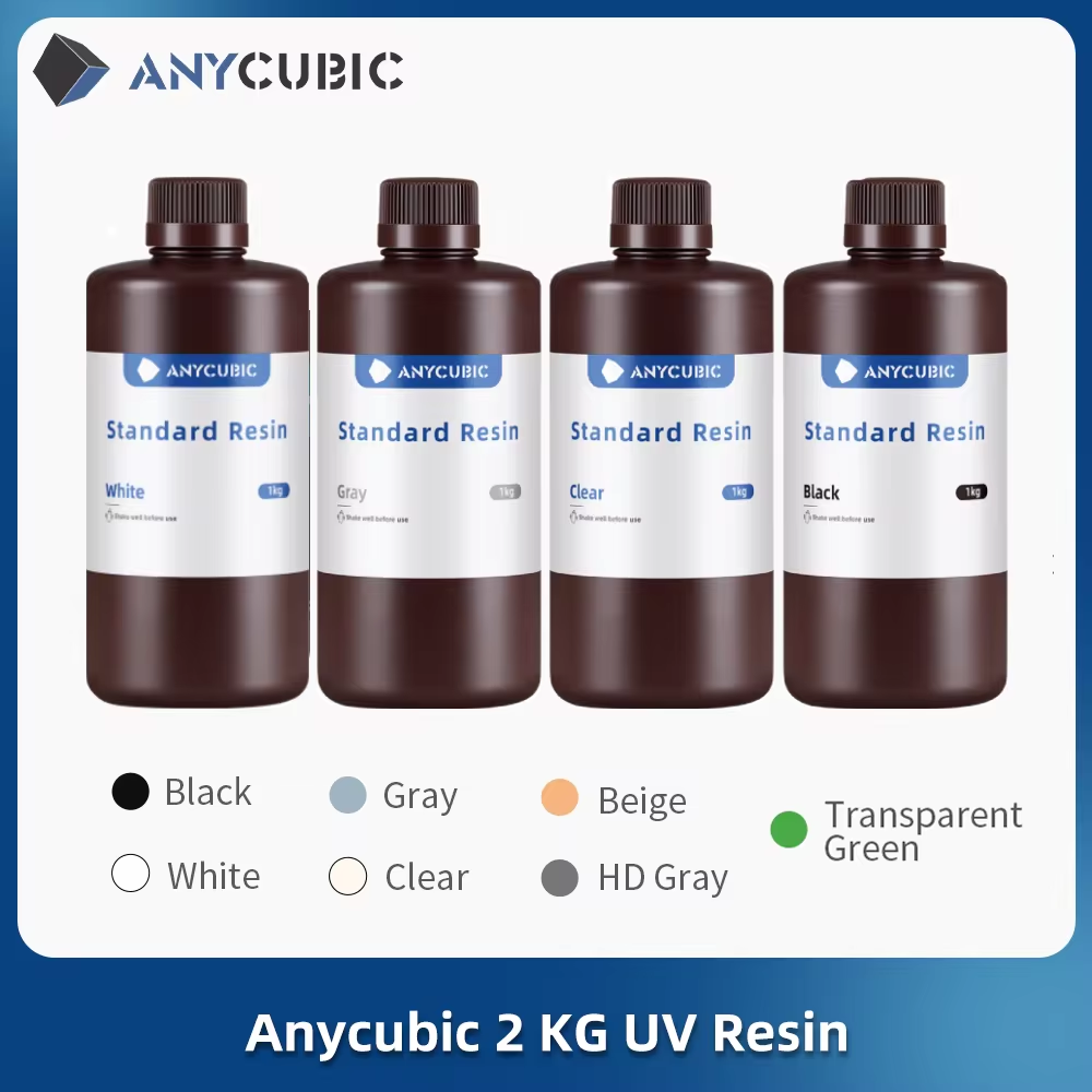 ANYCUBIC 405nm UV 樹脂 3D プリンタ高精度標準樹脂 3D 印刷 DIY 置物材料フォトンモノラル 5s プロ